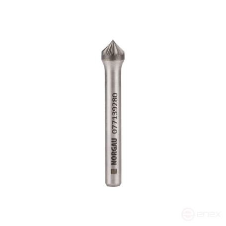 Carbide borehole NORGAU industrial conical 8x49 mm, 90°, shape K, SCM