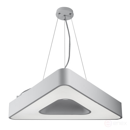 ERA Geometria LED Lamp SPO-153-W-40K-030 Delta 30W 4000K 2100Lm IP40 600*600*80 white pendant