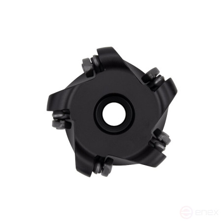 End mill with replaceable plates NORGAU Industrial for metal N450.D63.22.Z5.12