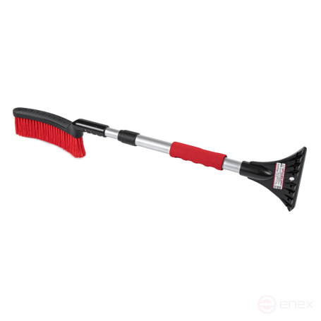 Щетка для очистки снега со скребком 70-100 см телескопическая ARNEZI A0401048