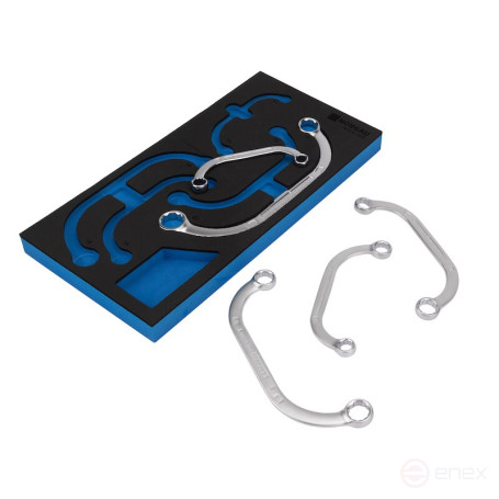 Набор накидных моторных ключей NORGAU Industrial в ложементе 5 предметов