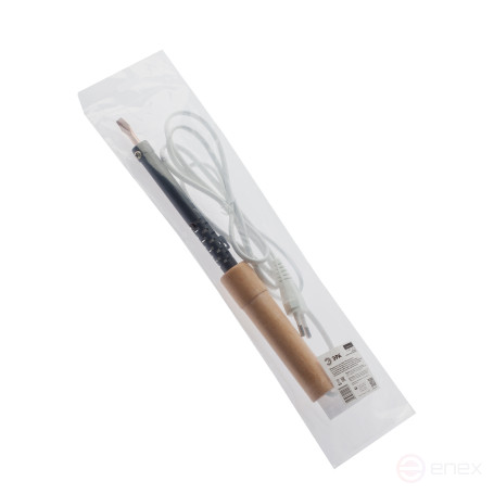 PL-R01-65W Soldering Iron ERA EPSN with Wooden Handle 230V 65W