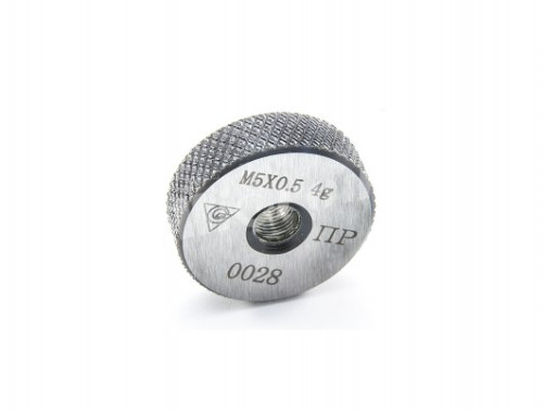 Калибр-кольцо М 5.0х0.5 4g ПР