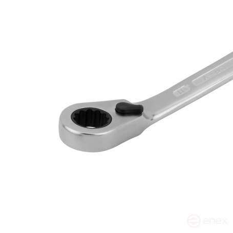 Ключ гаечный комбинированный с переключающейся трещоткой NORGAU Industrial 11 мм, N7UR-11