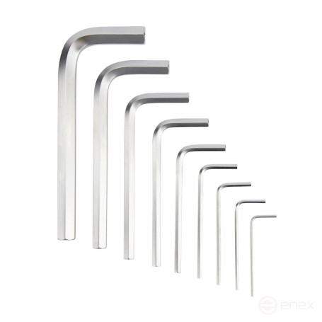 Набор шестигранных ключей NORGAU Industrial 9 предметов, N42-009