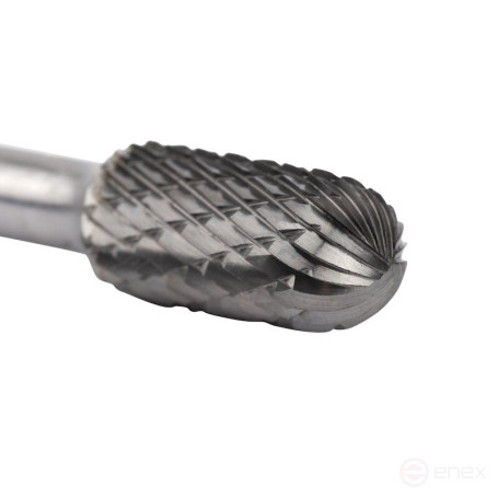 Набор борфрез твердосплавных NORGAU Industrial режущие головки 10 мм, DCM, 10 предметов