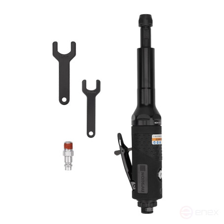 Pneumatic elongated grinder NORGAU Industrial with collet chuck NEDG121-6 1/4"