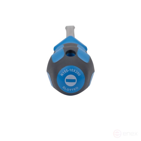 Отвёртка шлицевая NORGAU Industrial усиленная 10х200 мм, N155