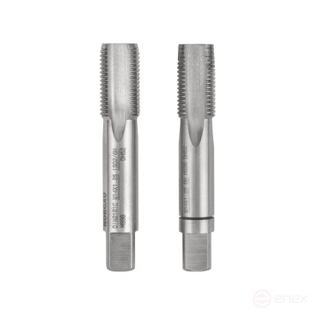 Комплект ручных метчиков NORGAU Industrial MF14x1.25, HSS, 2 предмета