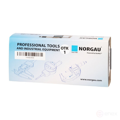 Микрометр NORGAU Industrial цифровой 0-25 мм, NMD-165D