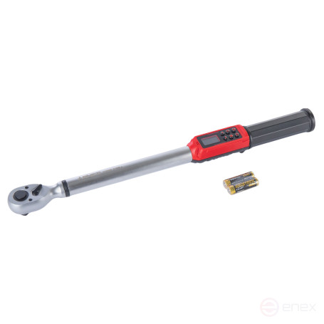 Ключ динамометрический 1/2" 3-200 Нм, цифровой в кейсе L=510мм ARNEZI R7300405