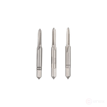 Комплект ручных метчиков NORGAU Industrial M4.5, HSS, 3 предмета