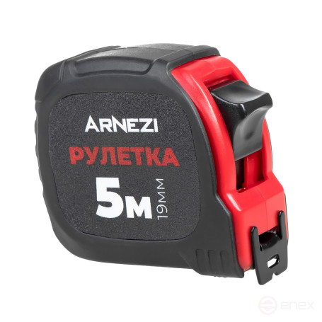 Tape measure Master 5m x 19mm with double hook Arnezi R6200021