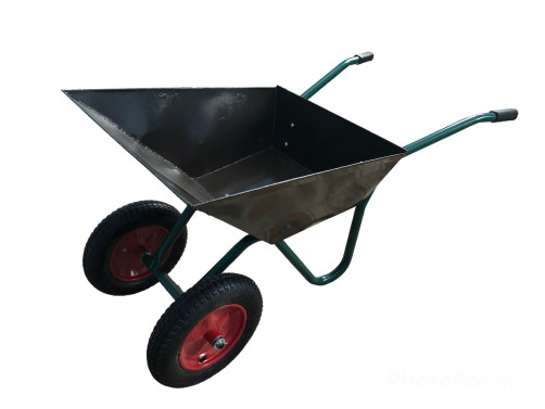 Тачка строительная двухколёсная сварная