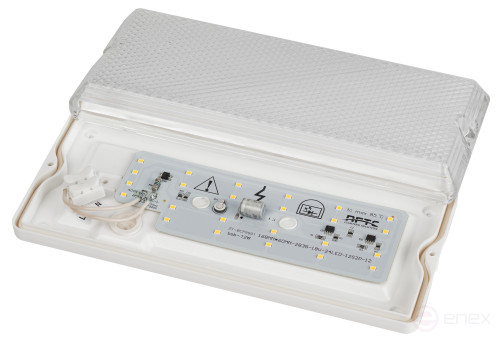 Светильник ЭРА ДБО 01-12-001 Линия Лайт 12Вт 4000K 1000Лм IP54 240х110х35 антивандальный