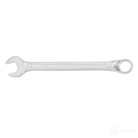 Ключ гаечный комбинированный NORGAU Industrial изогнутый 18 мм, N7B-18