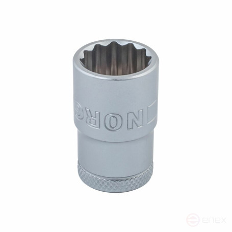 Головка 12-гранная торцевая NORGAU Industrial 1/2" 15 мм, ND19-15