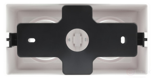 Светильник настенно-потолочный спот ЭРА OL24-2 WH под лампу MR16 GU5.3 поворотный белый