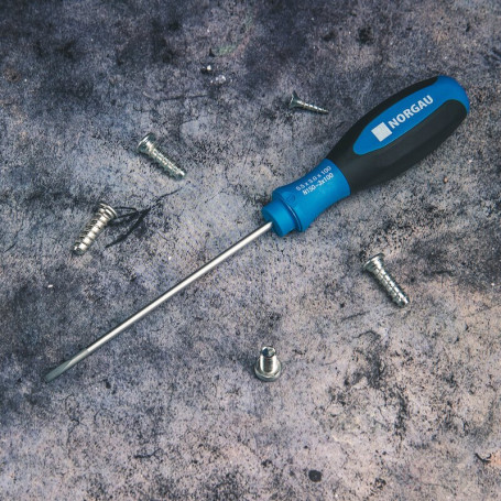 Slotted screwdriver NORGAU Industrial 3x100, N150