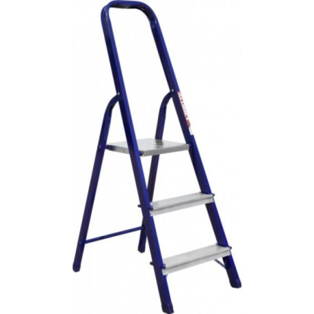 Kraton painted steel stepladder with aluminum steps,103 cm, 5.3 kg, 5st