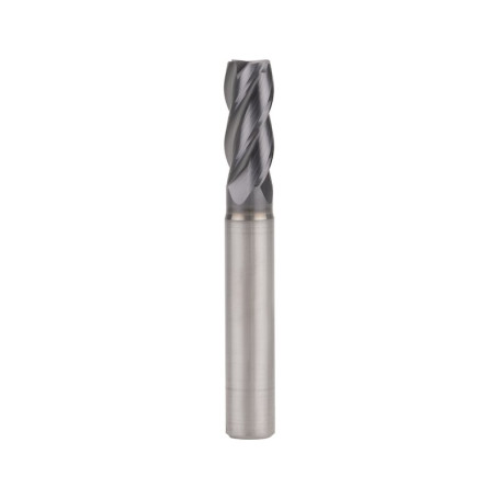 End mill NORGAU Industrial for metal 8 mm, Z4, VHM/TIALN