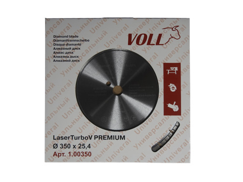 VOLL LaserTurbo V PREMIUM Diamond Disc 350 x 25.4 mm