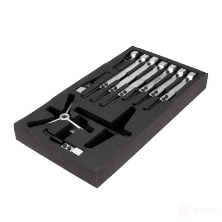 NORGAU Industrial universal puller set with three grippers, NUP33-SET1