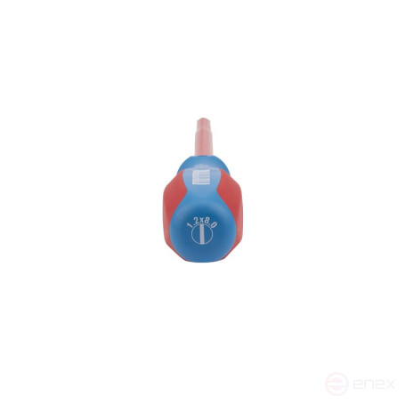 Отвертка диэлектрическая шлицевая NORGAU Industrial 8.0x175, N170