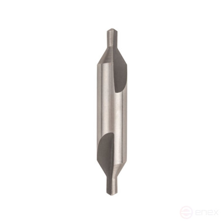 Сверло центровочное NORGAU industrial по металлу 60°, 4 мм, HSS, форма A