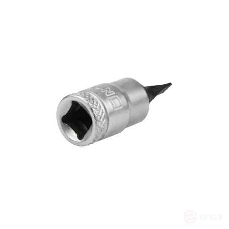 End head NORGAU Industrial with a slotted insert 0.8 x4 mm, 1/4" drive, N20IS