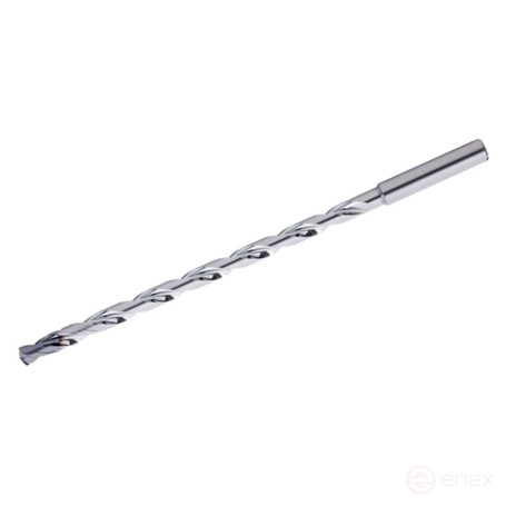 Spiral drill bit NORGAU industrial for metal 4.1 mm, 15xD, VHM/ALTIN, UNI