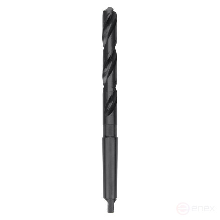 Spiral drill bit NORGAU Industrial for metal with conical shank 14.5 mm, Z2, HSS/VAP