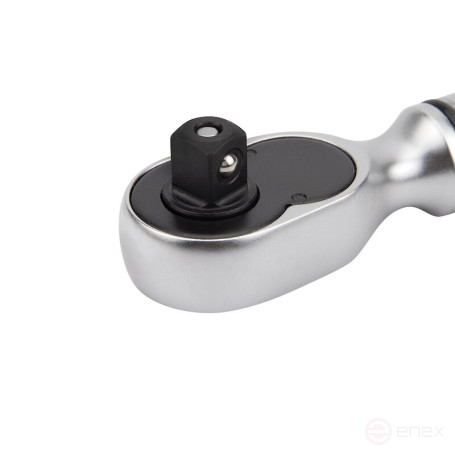 Ключ динамометрический NORGAU Industrial предельный со встроенной трещоткой 3/8" 10-100 Нм, NTW22-100PR