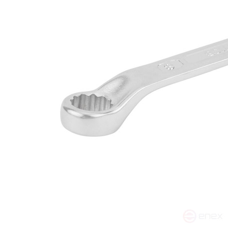 Ключ гаечный комбинированный NORGAU Industrial изогнутый 8 мм, N7B-8