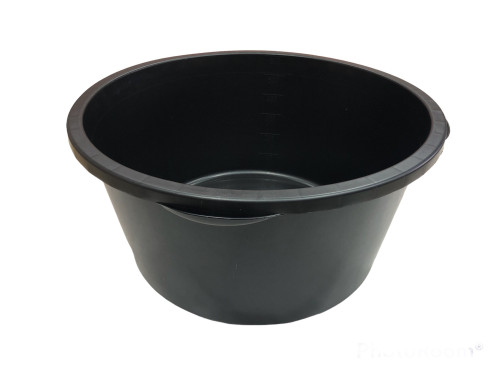 Round construction basin 60L, polypropylene, 355*580, weight 1,650
