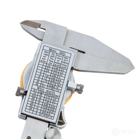 Штангенциркуль NORGAU Industrial с круговой шкалой 0-150 мм, NCR-1502