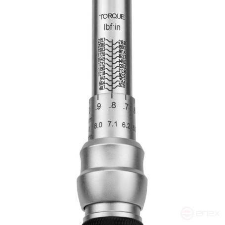 Ключ динамометрический NORGAU Industrial предельный с хвостовиком 9х12, 5-25 Нм, NTW30-025I