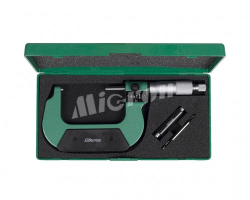 Micrometer MCCM- 75 0.01 with a mechanical slider with verification