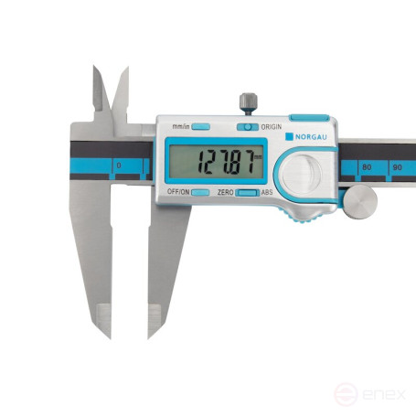 Штангенциркуль цифровой ABS NORGAU Industrial 0-200 мм, NCD-20AD