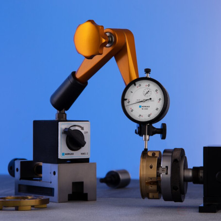 Штатив магнитный NORGAU Industrial гидравлический, 325 мм