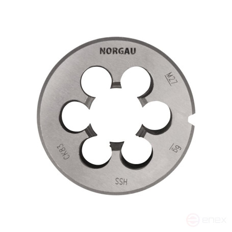 NORGAU Industrial metal die M27x3 mm, HSS