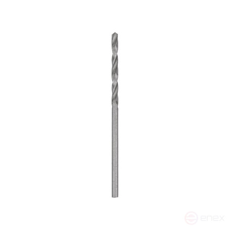 Spiral drill bit NORGAU industrial for metal 1.65 mm, Z2, HSS