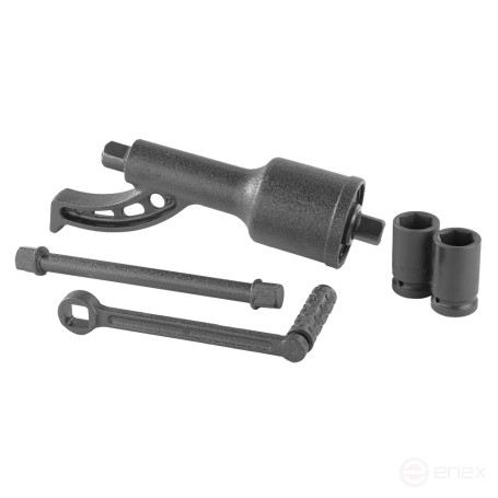 Гайковерт механический 1" удлиненный с головками, 1:78 5800Nm ARNEZI R1050302