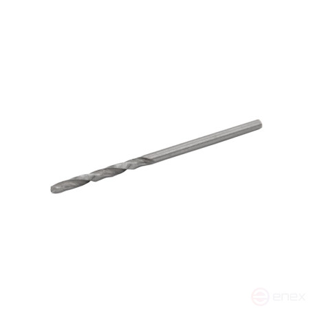 Spiral drill bit NORGAU industrial for metal 1.65 mm, Z2, HSS