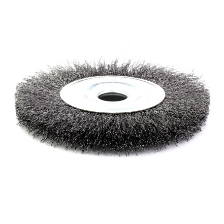 Brush for ear disc D150*12*22.2, pile corrugation steel 0.30 (13-106)