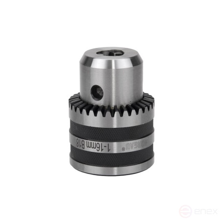 Drilling chuck NORGAU Industrial with a toothed ring 1-16 mm, B18