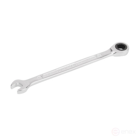 Ключ гаечный комбинированный NORGAU Industrial с трещоткой 8 мм, N7R-8