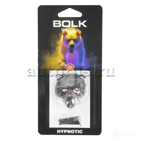 Ароматизатор на дефлектор МЕДВЕДЬ 3D Hypnotic BOLK BOT203009 По мотивам Ex Nihilo — Fleur Narcotique