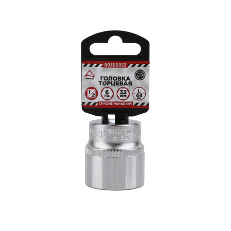 Головка 1/2" 6-и гр. 32 мм L=44 мм, ARNEZI R0300032