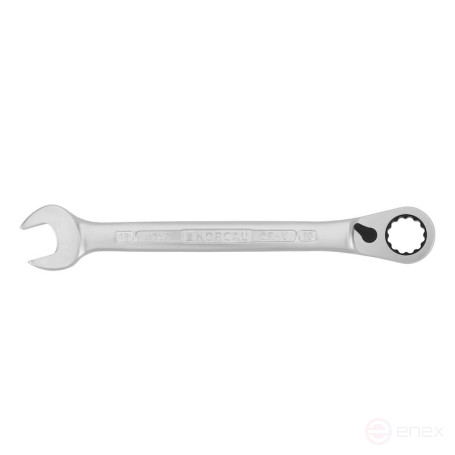 Combination wrench with switchable ratchet NORGAU Industrial 18 mm, N7UR-18